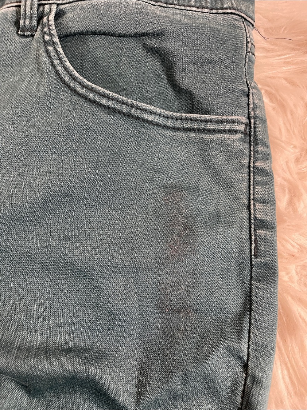 AVA & VIV Women's Teal Green and Blue High-Rise Skinny Denim Jeans Size 24W NEW - Picture 12 of 13